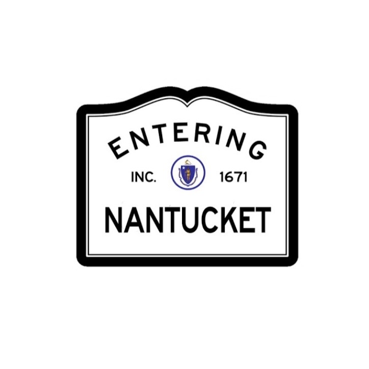 Entering Nantucket Sign