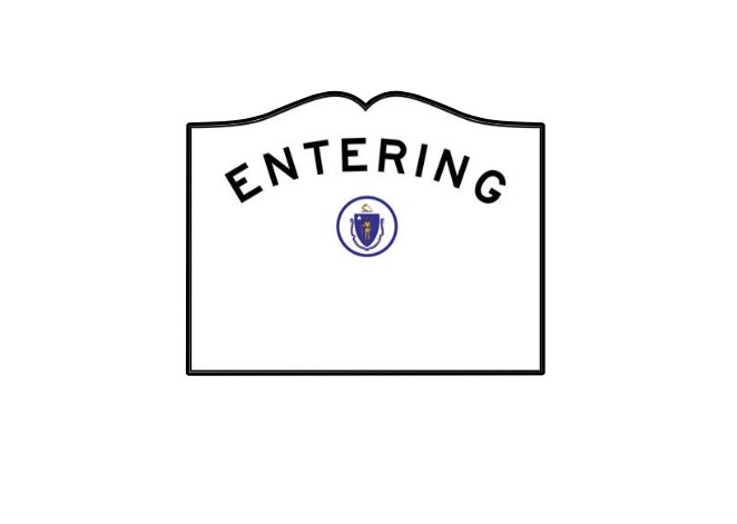 Massachusetts Sign, Add your text