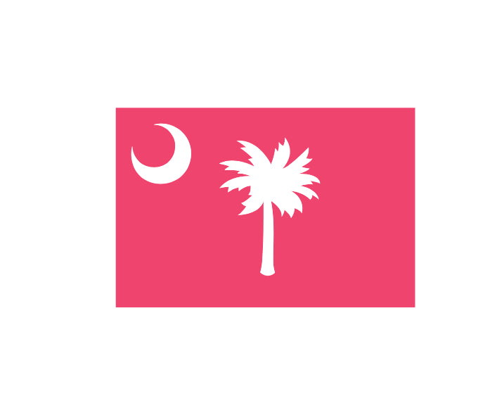 SC Flag Stickers, South Carolina