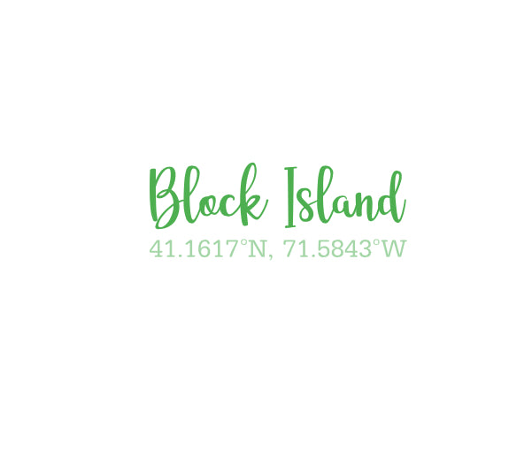 Block Island Coordinates