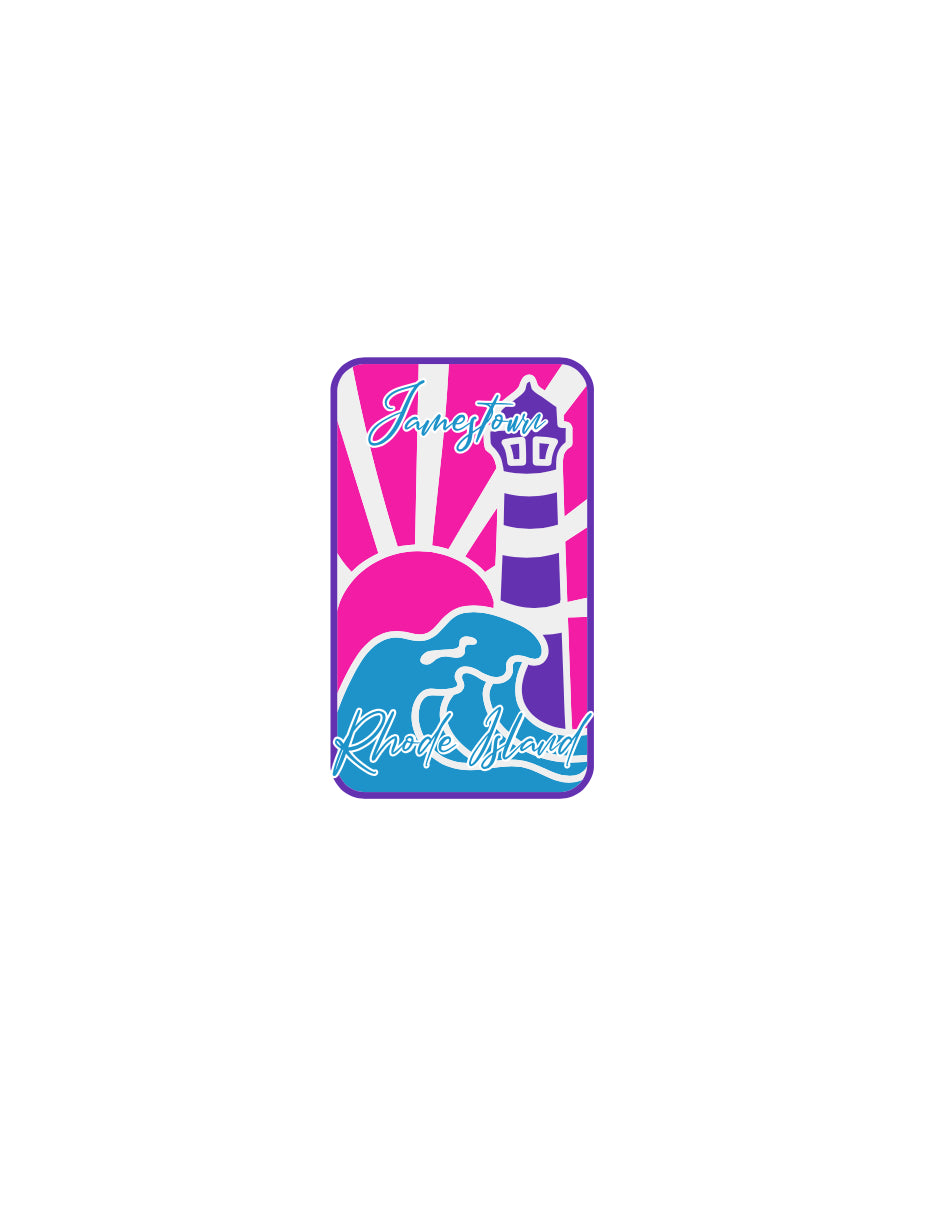 Jamestown, RI — Beavertail Lighthouse Pink